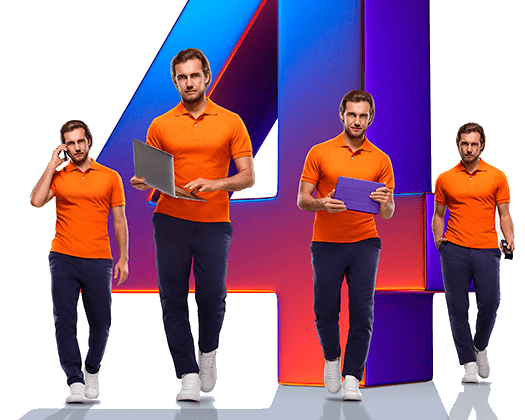 Великолепная четверка Ростелеком в КП Изумрудный